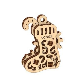 Puzzle 3D - U-Fidget Happy New Gear | Ugears - 4 | YEO