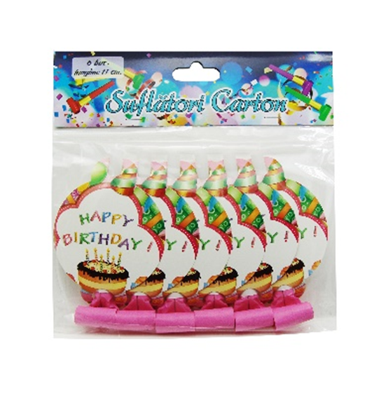 Set 6 suflatori Happy Birthday Party - mai multe modele | Sav Com - 3 | YEO