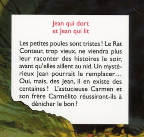 Jean qui dort et Jean qui lit | Christian Jolibois - 1 | YEO