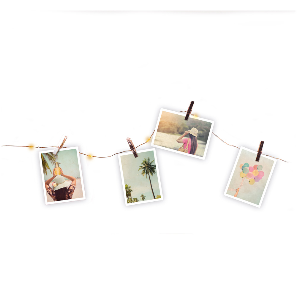 Luminite decorative - Copper Wire Lights With Photo Holder Clips | Legami - 1 | YEO