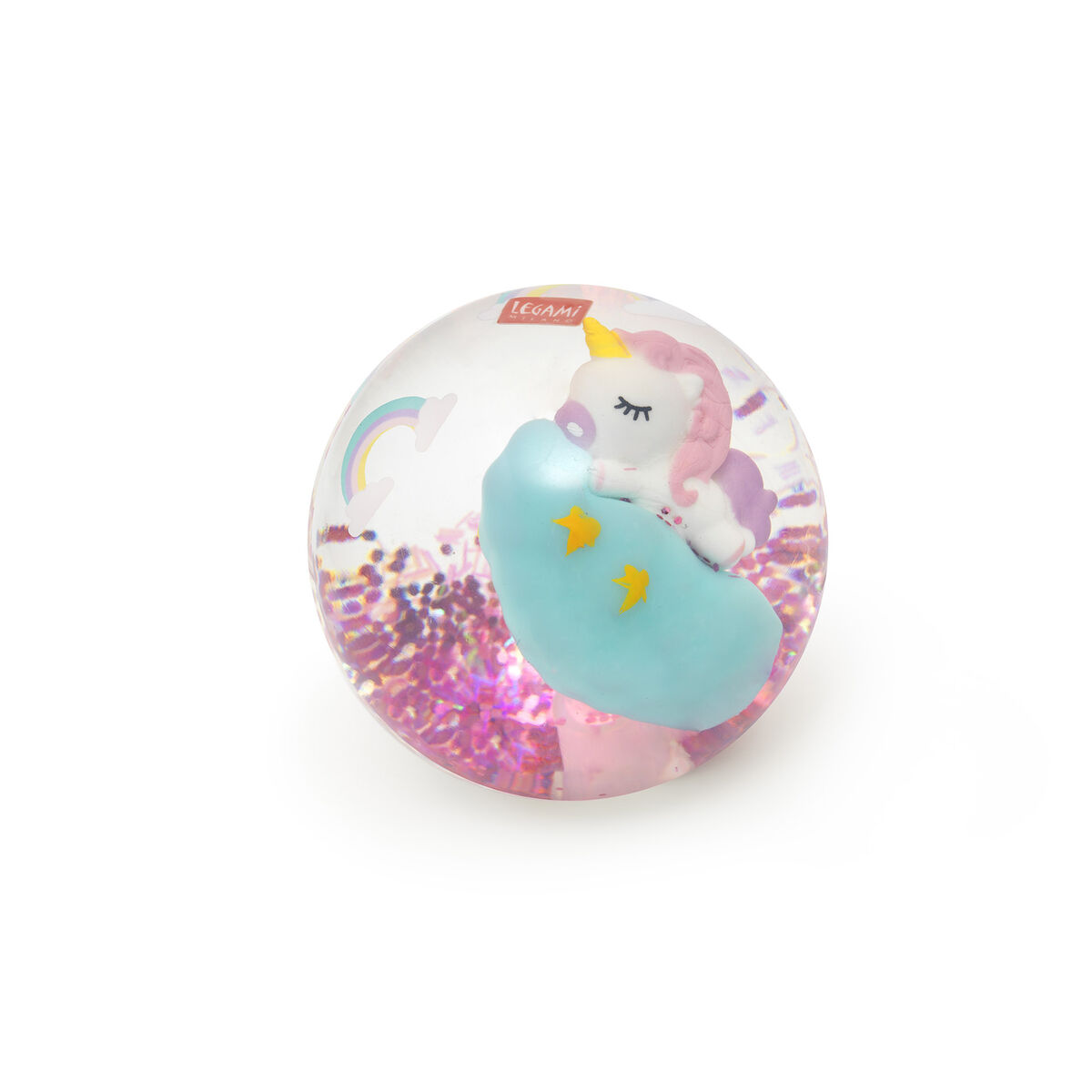 Jucarie - Light-Up Bouncy Ball - Unicorn | Legami image12