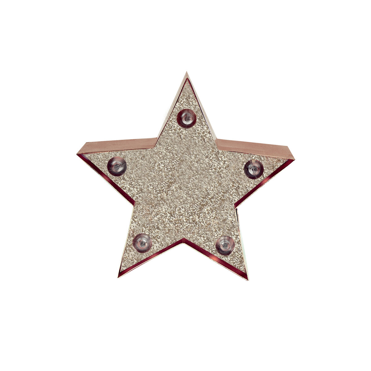 Decoratiune - Decorative Light-Star With Glitter Light | Legami