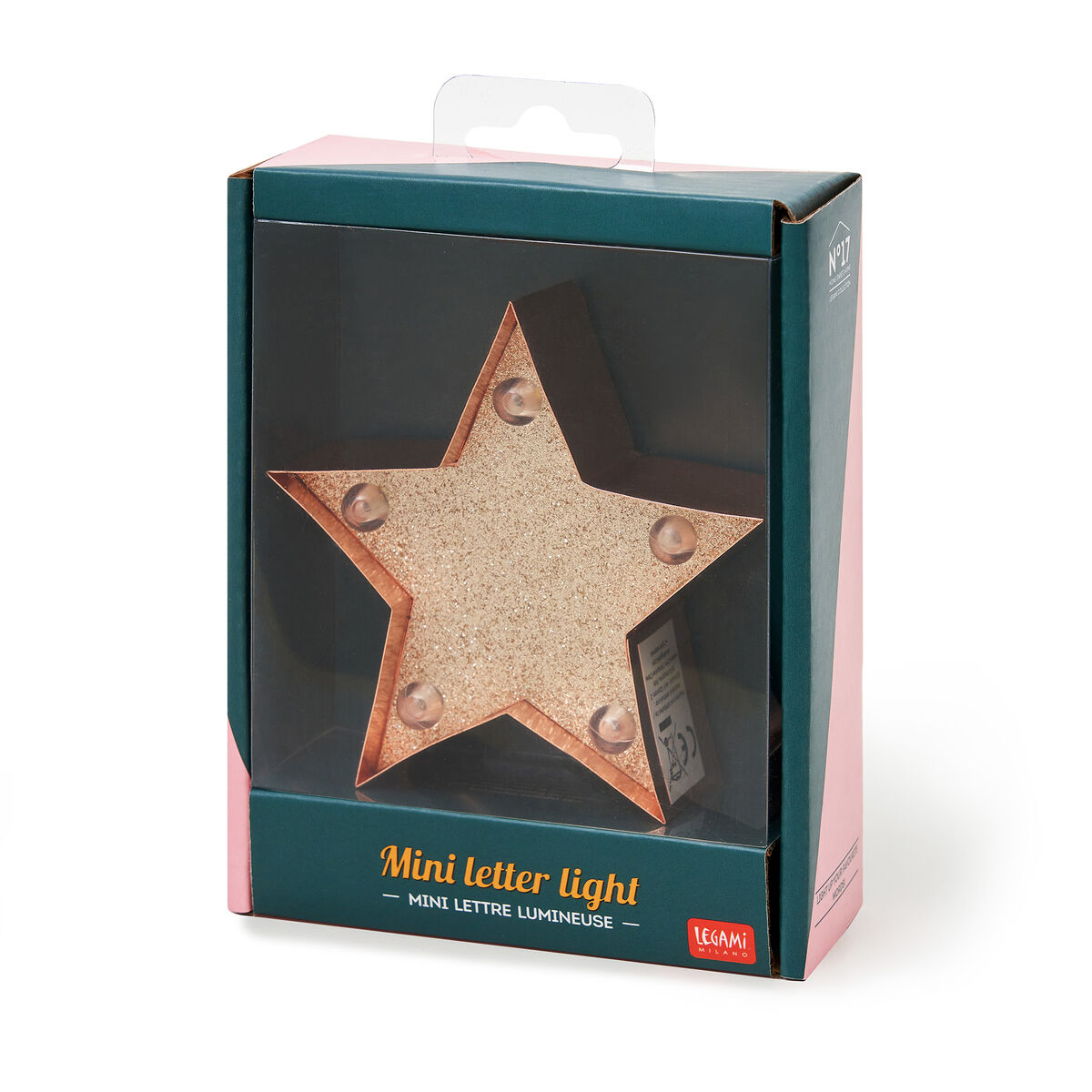 Decoratiune - Light-Star wth Glitter | Legami