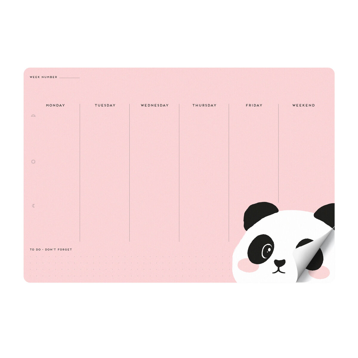 Carnet si mousepad - Smart Notes Panda | Legami