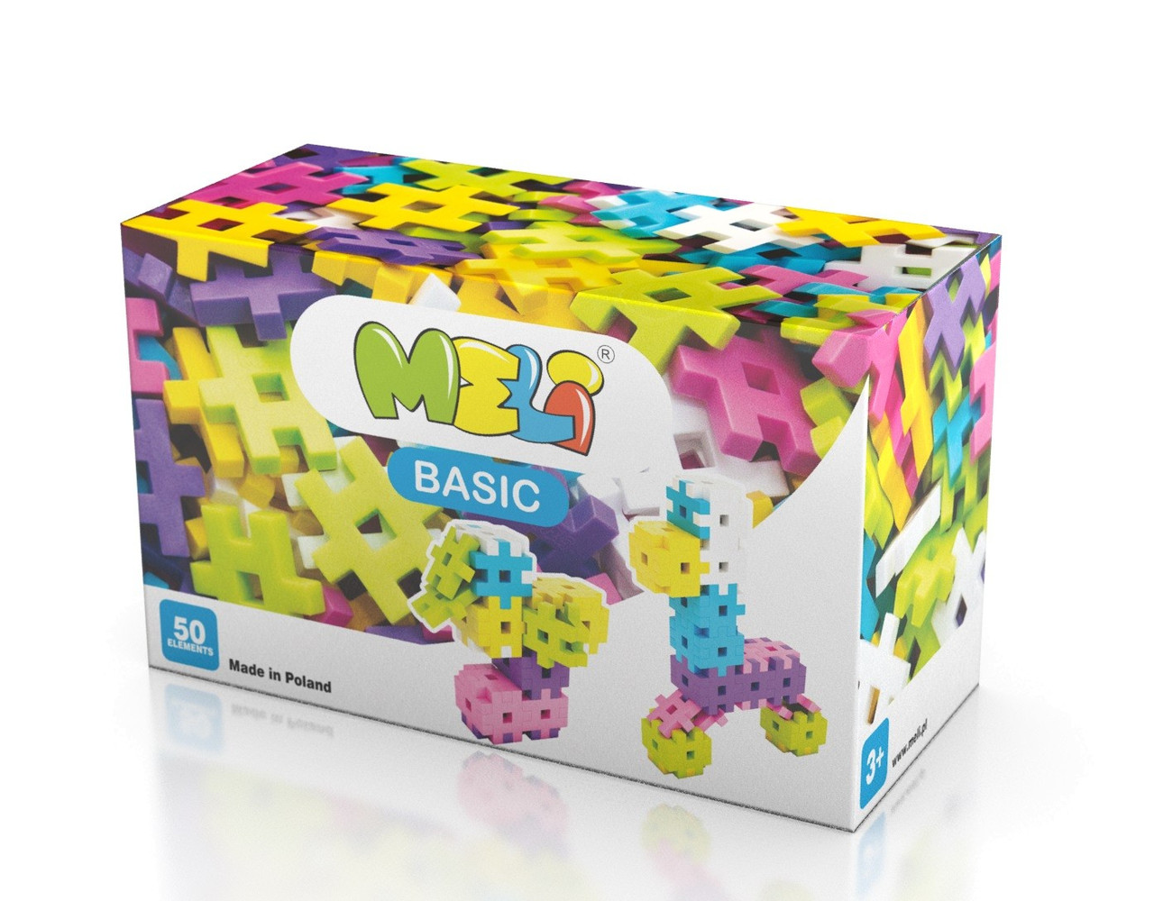 Set de constructie - Basic Girls, 50 piese | Meli