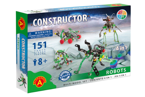 Set constructie4in1 - Robots | Alexander Toys - 2 | YEO