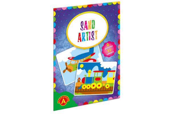 Joc creativ - Sand Artist - Train and Plane | Alexander Toys