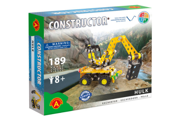 Set constructie - Hulk Excavator | Alexander Toys