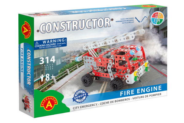 Set constructie - Fire Engine - City Emergency | Alexander Toys