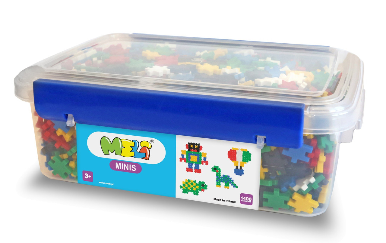 Set de constructie - Minis, 1200 piese | Meli