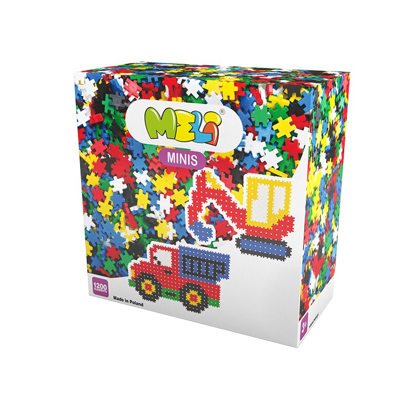 Set de constructie - Minis, 1200 piese | Meli