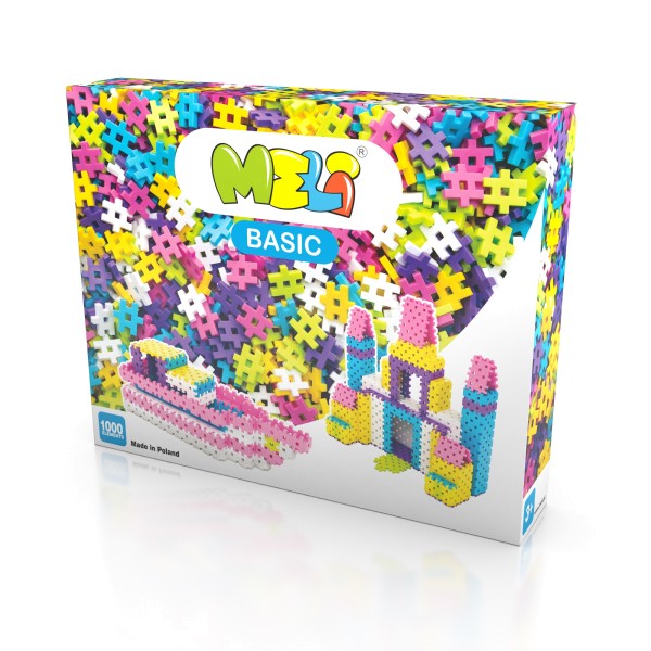  Set de constructie - Basic Girls, 1000 piese | Meli 