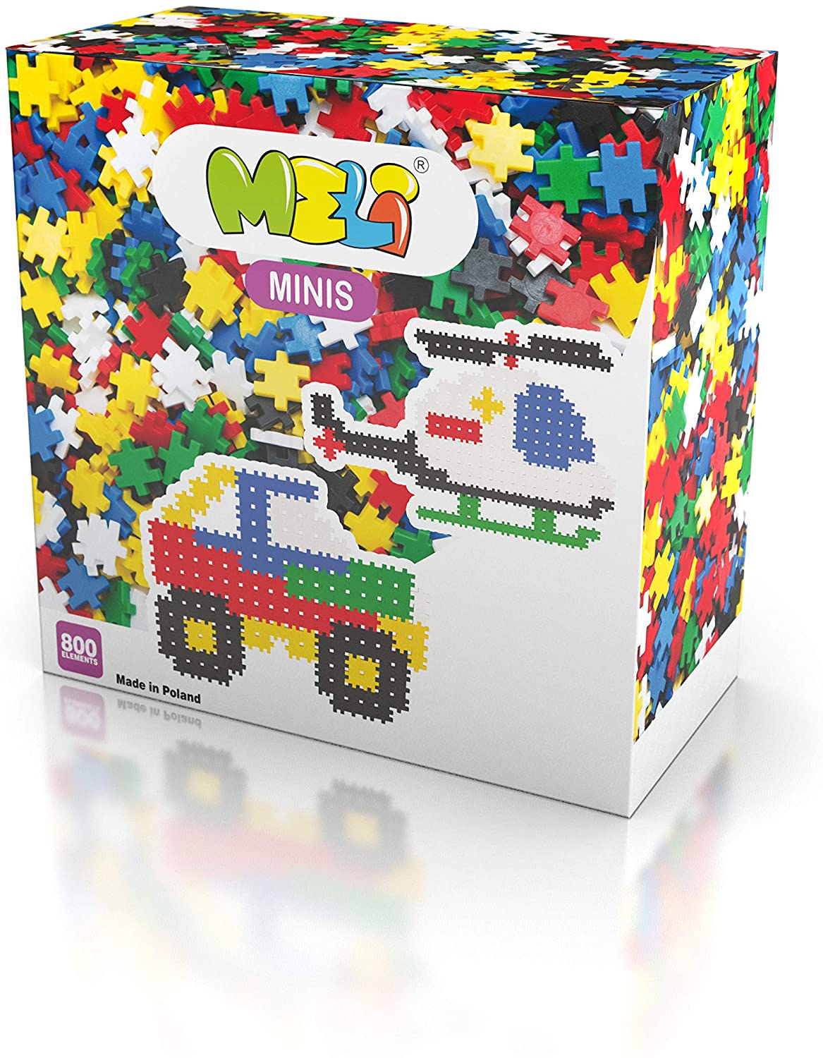  Set de constructie - Minis, 800 piese | Meli 