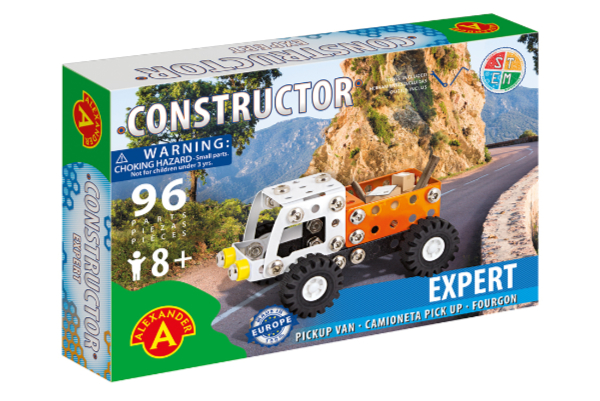 Set constructie - Expert Pickup VAN | Alexander Toys - 1 | YEO