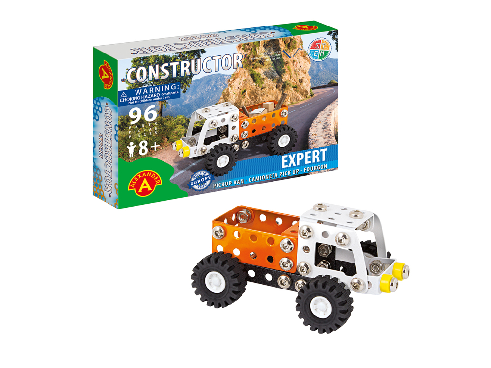 Set constructie - Expert Pickup VAN | Alexander Toys