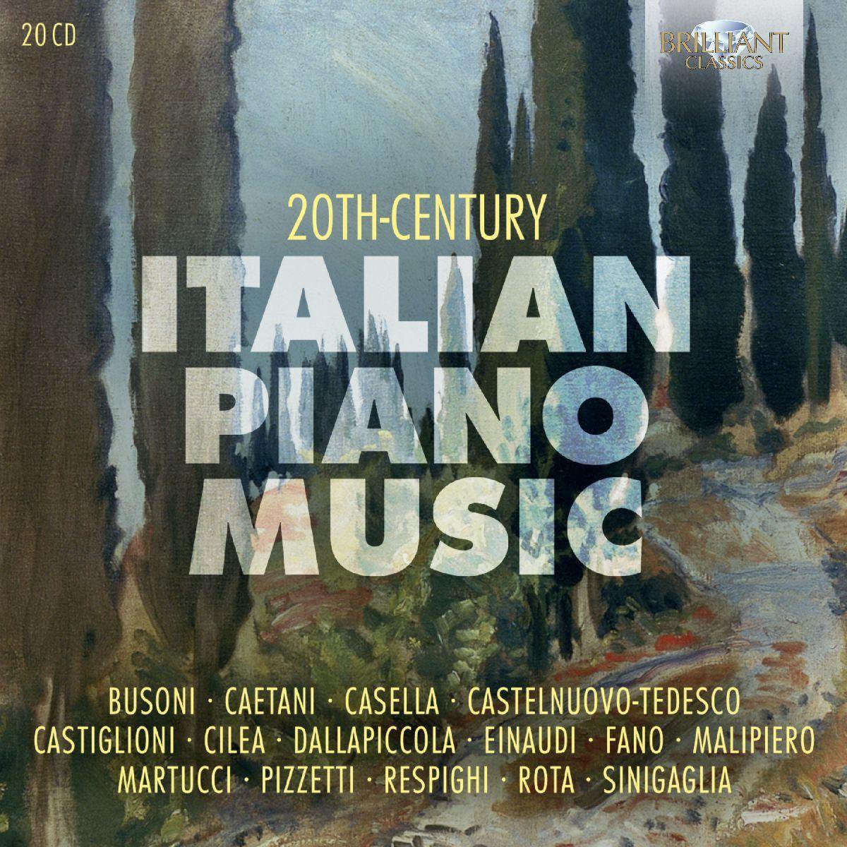 20Th Century Italian Piano Music |