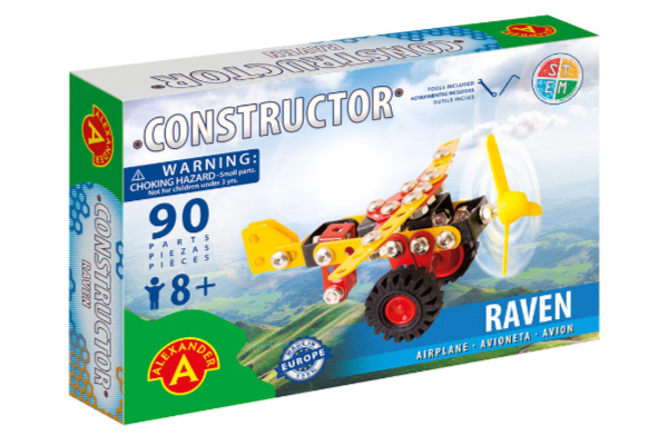 Set constructie - Raven Monoplane | Alexander Toys