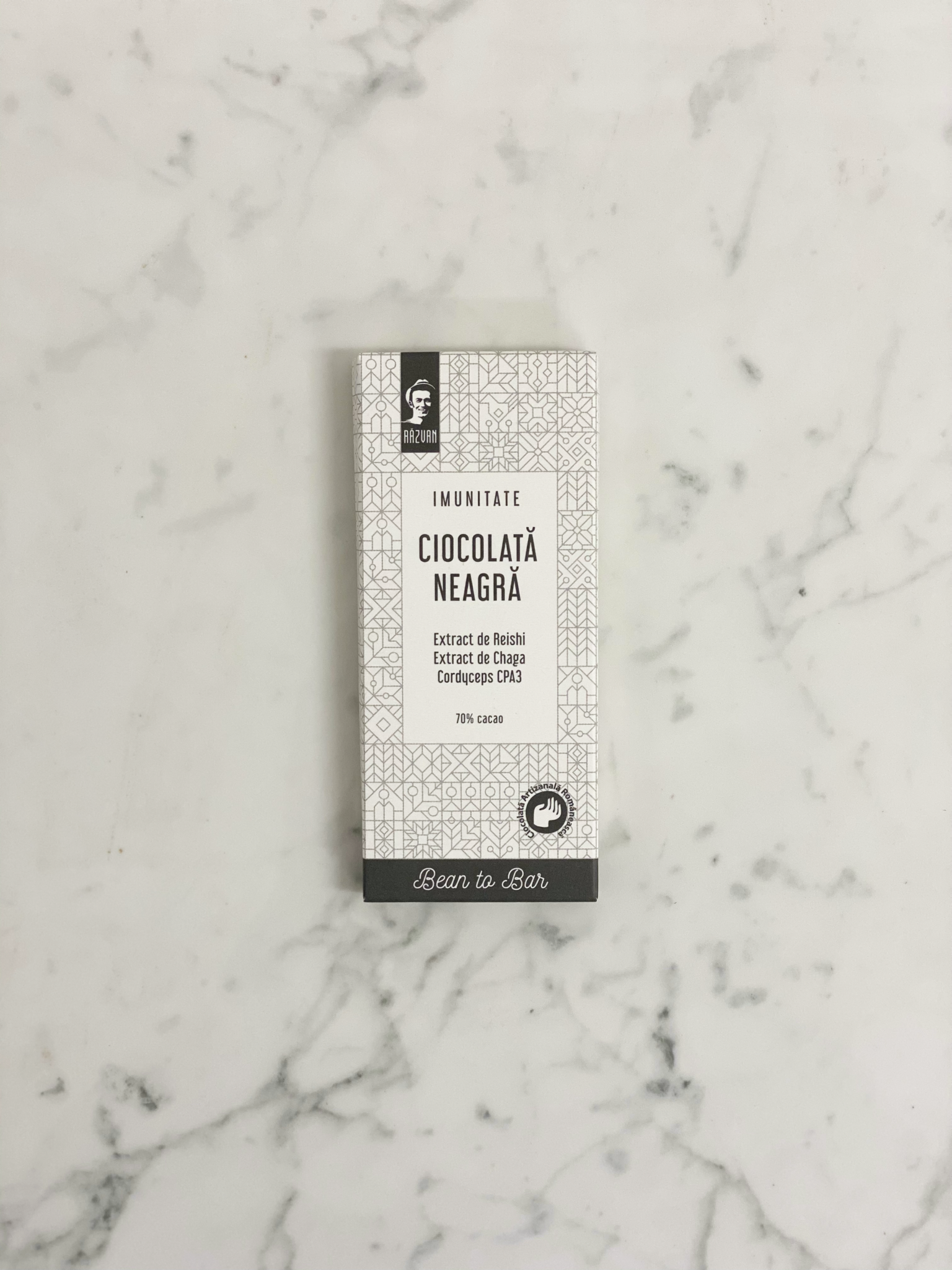 Ciocolata Neagra 70% Cacao Razvan, 40g | Razvan Idicel - 1 | YEO