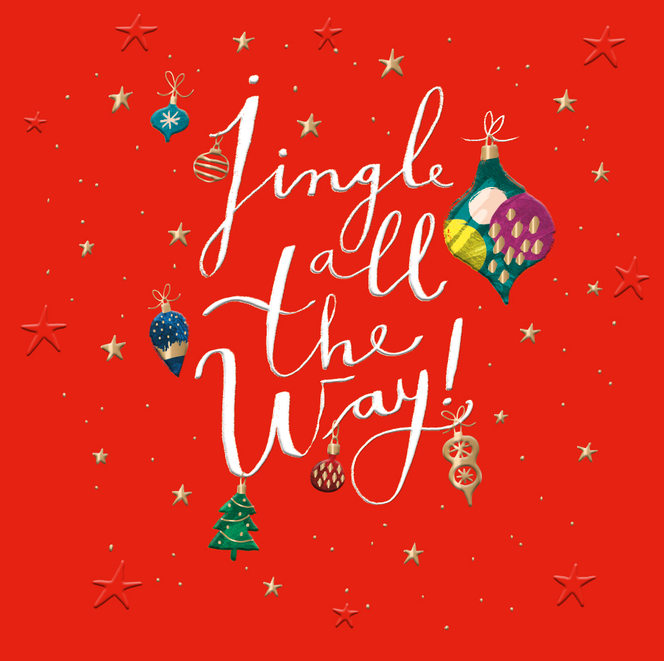  Felicitare - Jingle All the Way | Ling Design 