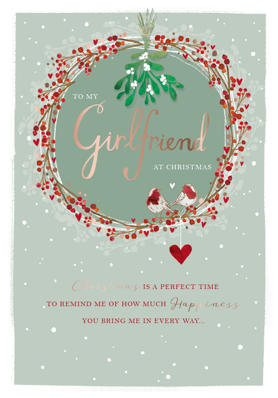  Felicitare - Girlfriend Christmas | Ling Design 