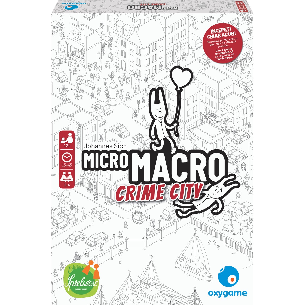 Joc de societate MicroMacro - Crime City | Pegasus Spiele