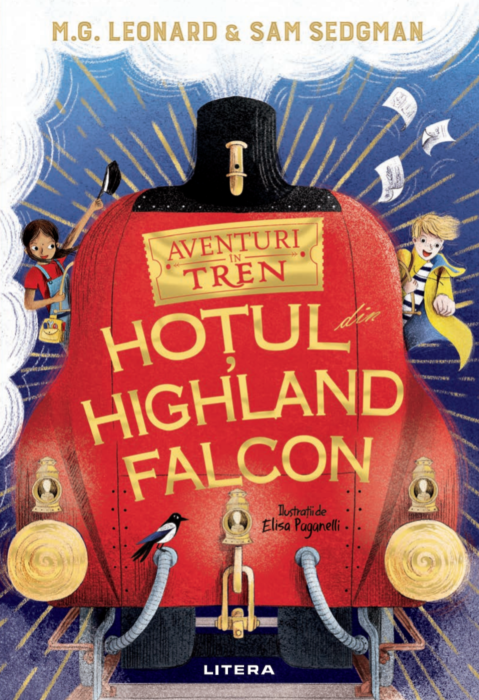 Aventuri in tren. Hotul din Highland Falcon | M. G. Leonard, Sam Sedgman