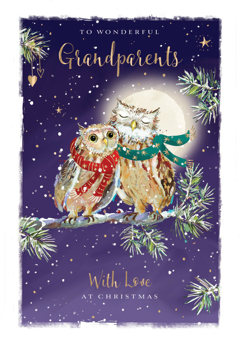  Felicitare - Wonderful Grandparents Christmas | Ling Design 