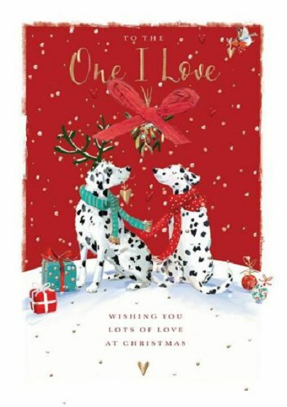 Felicitare - One I Love - Dalmatian Dog | Ling Design