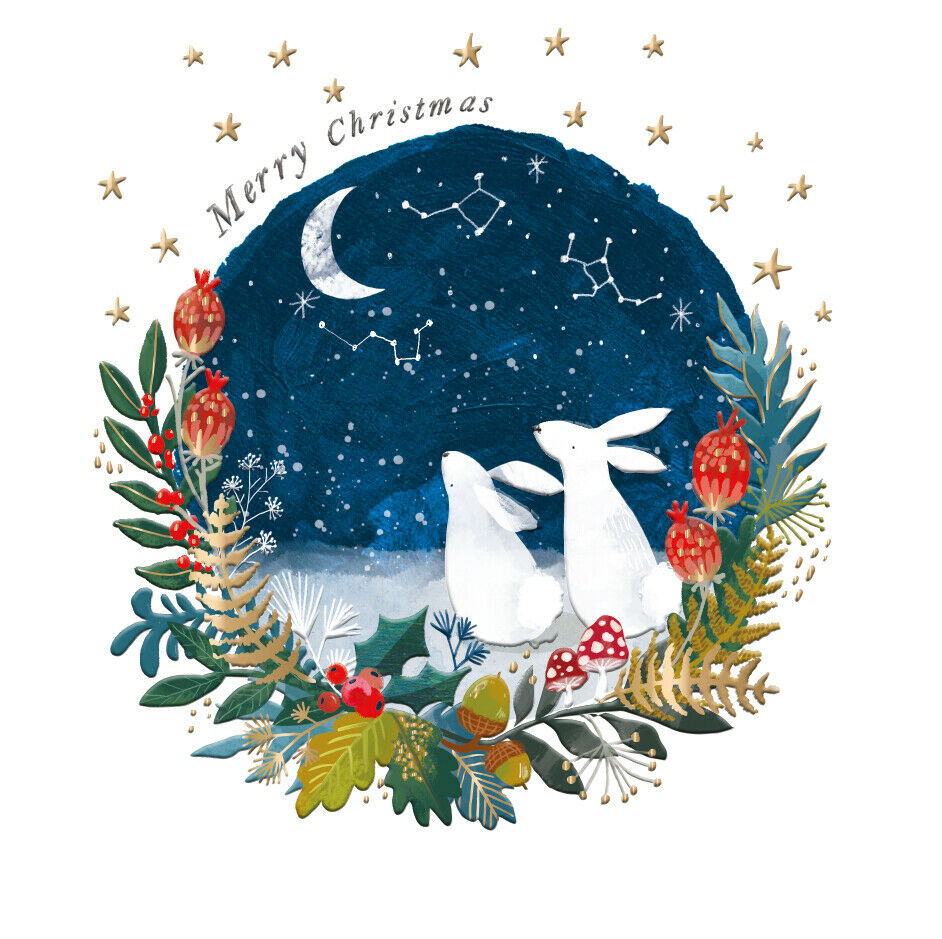 Felicitare - Winter\'s Night Christmas - The Curious | Ling Design