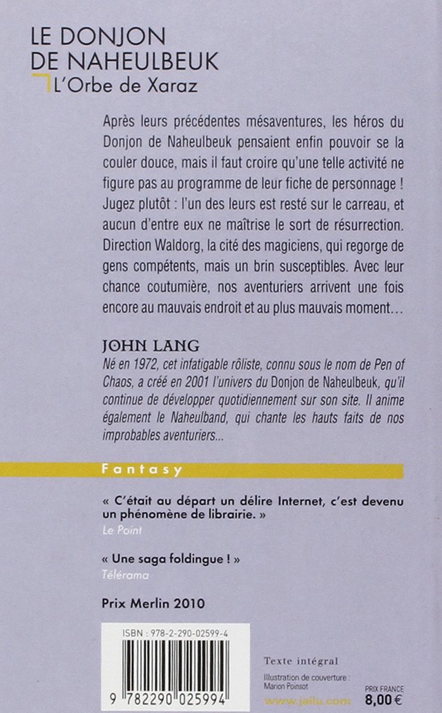 L\'Orbe de Xaraz | John Lang - 1 | YEO