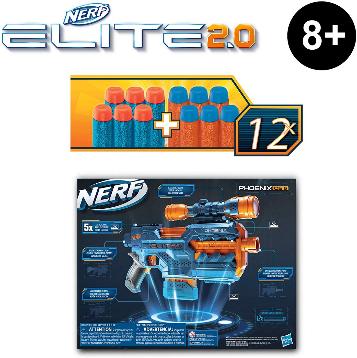 Nerf Blaster Elite2.0 Phoenix CS6 | Nerf - 5 | YEO