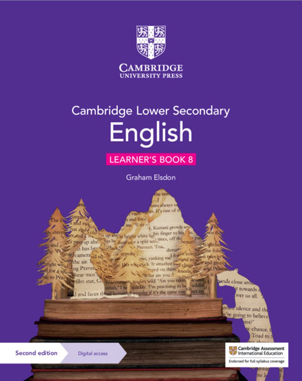 Cambridge Lower Secondary English - Learner\'s Book 8 with Digital Access (1 Year) | Graham Elsdon