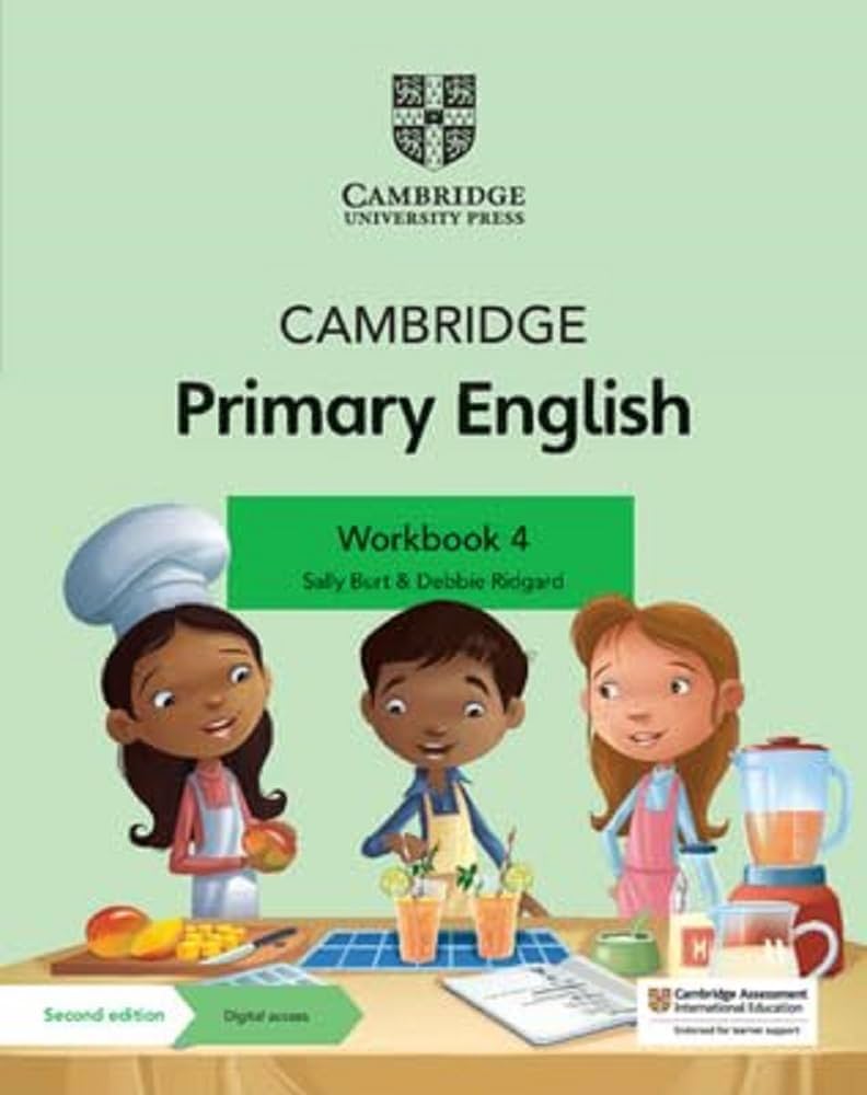 Cambridge Primary English Workbook 4 - Digital Access | Sally Burt, Debbie Ridgard