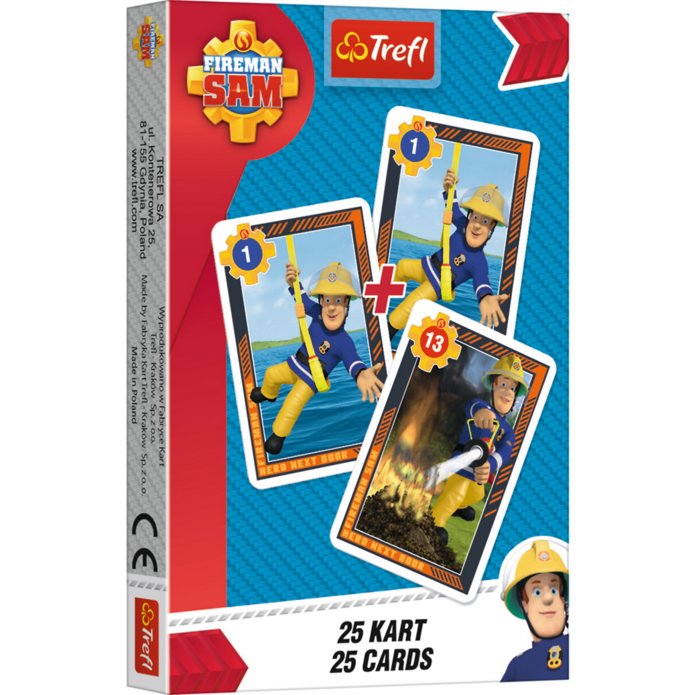 Carti de joc - Pacalici Fireman Sam | Trefl