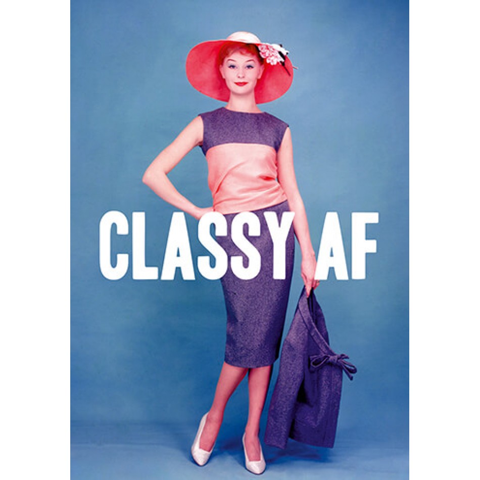 Felicitare - Classy AF | Dean Morris Cards