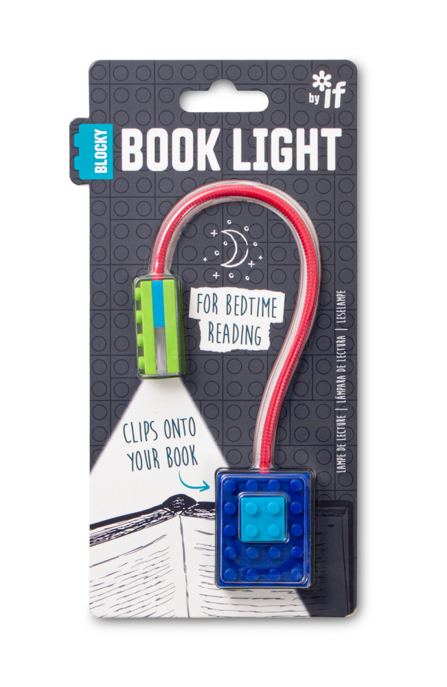 Lampa pentru citit - Blocky Book Light - Blue | If (That Company Called)