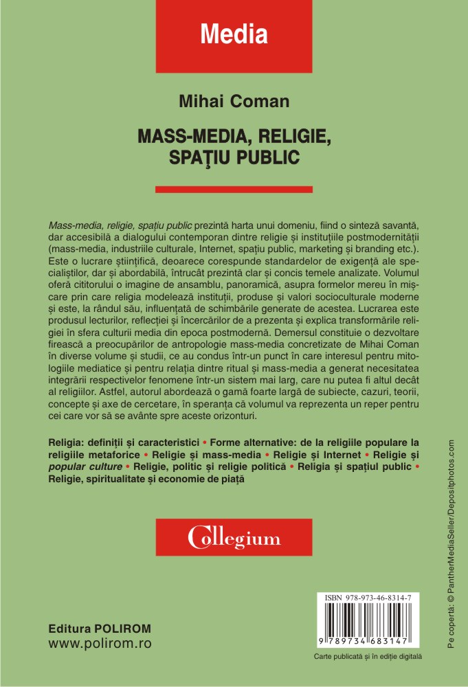 Mass-media, religie, spatiu public | Mihai Coman