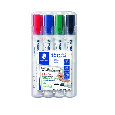 Set 4 markere - Staedtler Lumocolour   | Staedtler