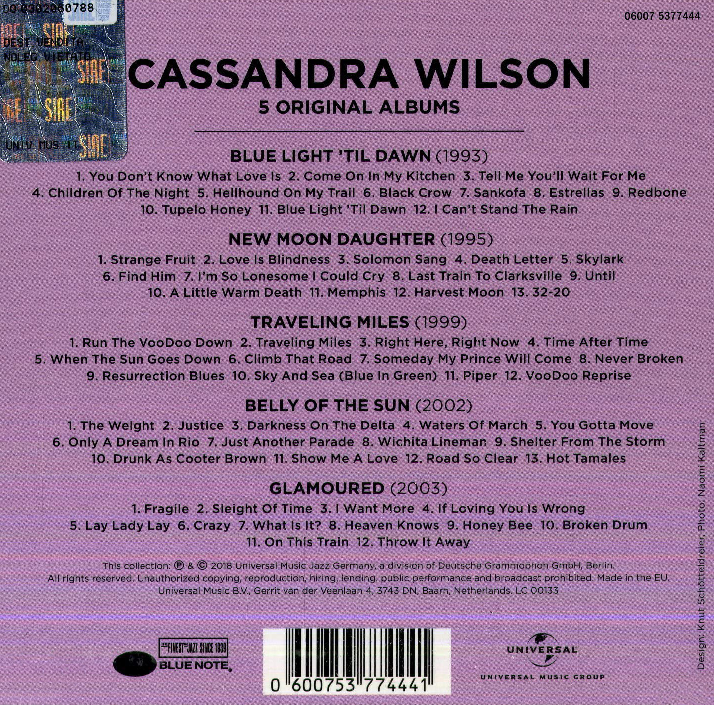 Cassandra Wilson - 5 Original Albums | Cassandra Wilson