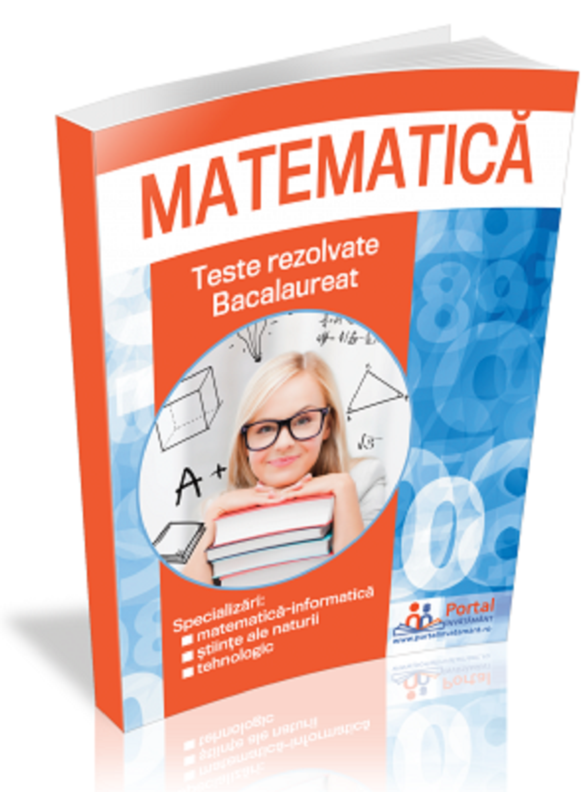 Bacalaureat 2021. Culegere de teste rezolvate la matematica clasa 12 a |