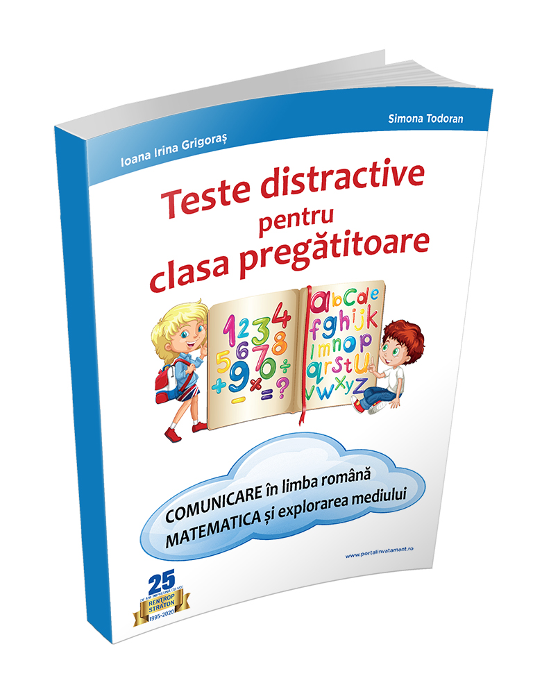 Teste distractive pentru clasa pregatitoare | Irina Grigoras, Simona Todoran