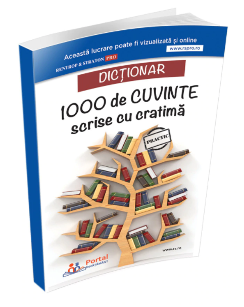 Dictionar "1000 de cuvinte scrise cu cratima" | Ana Olteanu, Adelina Sinca, Mihaela Miroiu