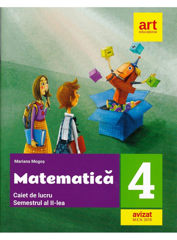 Caiet de lucru – Matematica | Mariana Mogos Art Educational