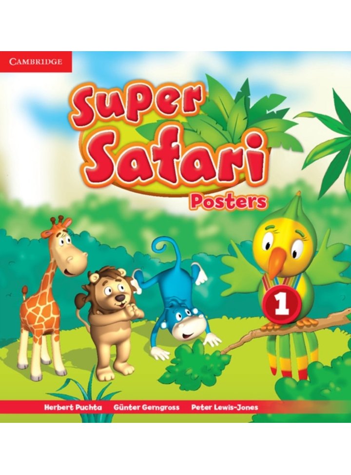 Super Safari Level 1 Posters | Herbert Puchta 