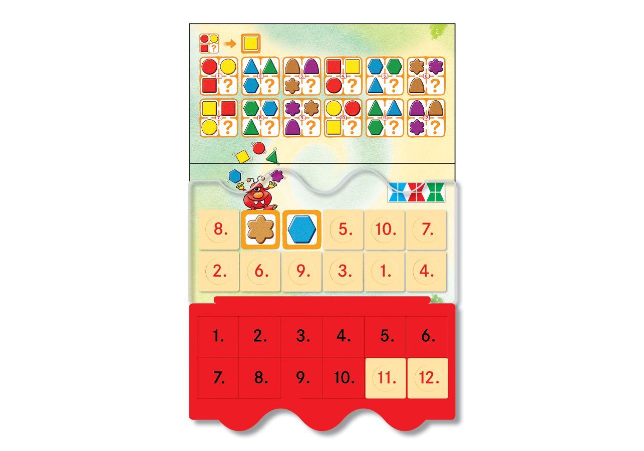 Joc educativ LUK - Jocuri logice - 6+ | - 1