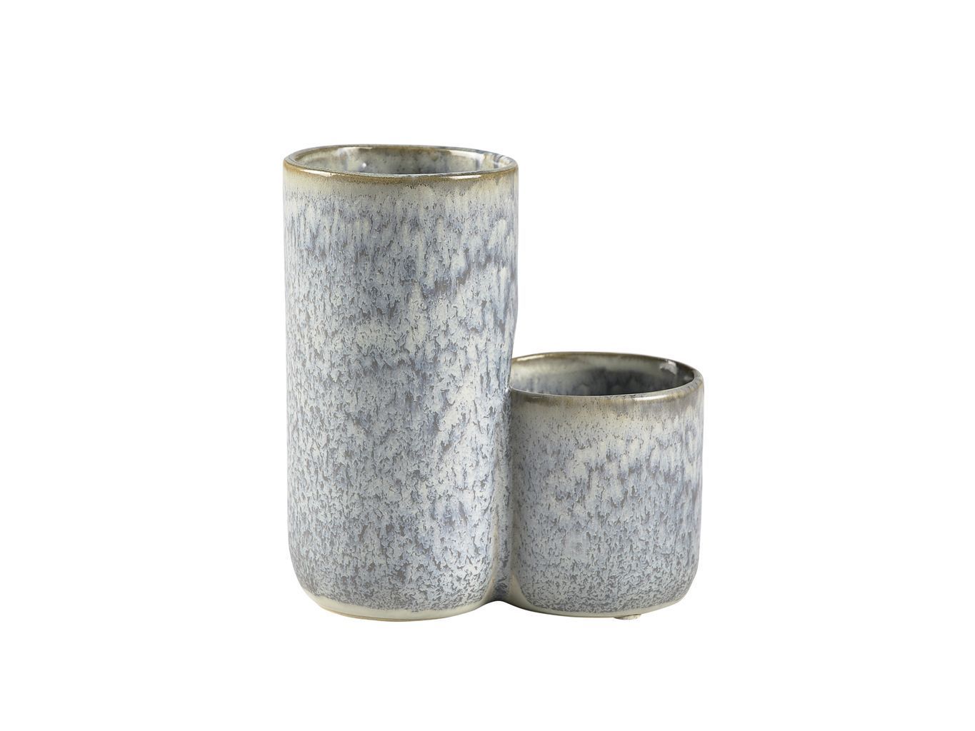 Vas decorativ - Blue Fog, stoneware | Villa Collection