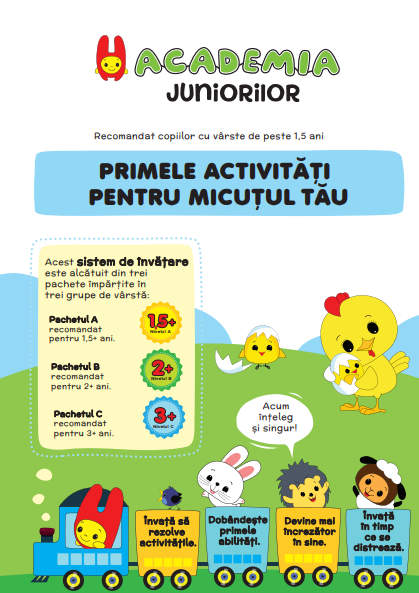 Academia juniorilor - 10 carti de activitati inteligente si distractive pentru grupa mica | Ilona Bakse