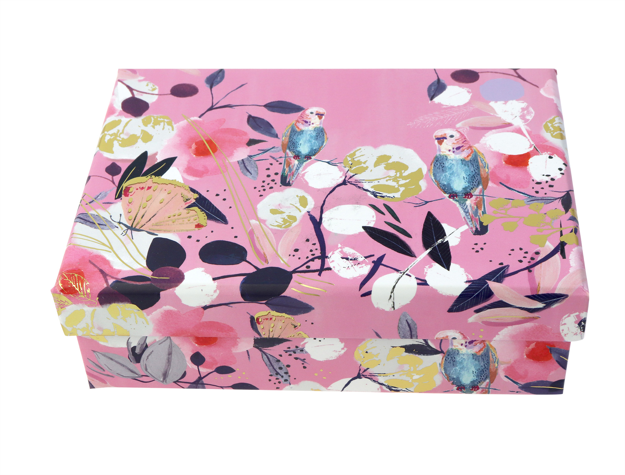 Cutie cadou - Louise Tiler-Pink Floral, small box | Penny Kennedy