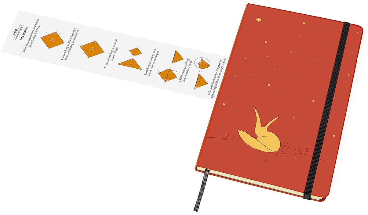 Agenda 2022 - 12-Month Weekly Planner - Pocket, Hard Cover - Le Petit Prince - Fox - Coral Orange | Moleskine - 3 | YEO