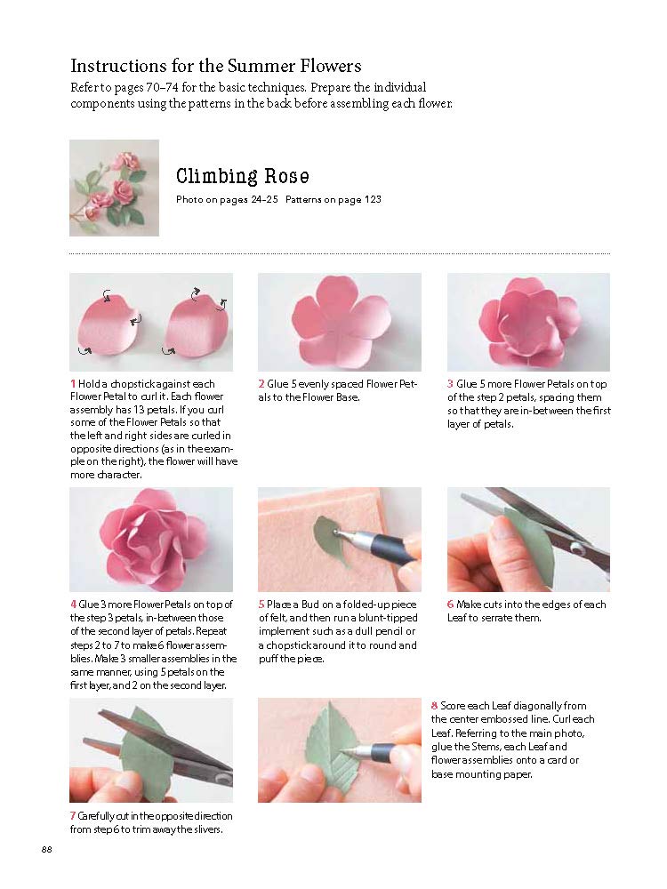 A Beginner's Guide to Paper Wildflowers | Emiko Yamamoto image19